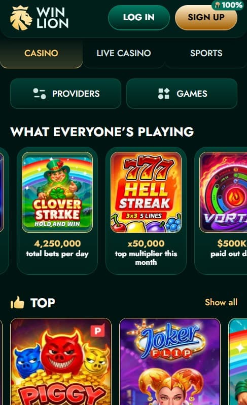 WinLion online casino
